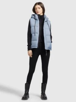 Khujo Vestes Sans Manches Gilet Eden Femme Bleu Clair 12 Khujo Vestes Sans Manches Gilet Eden Femme Bleu Clair -Khujo Soldes Magasin c5ab84b23b190d2bdd4500abcb9f3e13