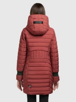 Khujo Manteaux Dhiver Manteau D’hiver Nita Femme Rouge Foncé -Khujo Soldes Magasin c6679a453c4aa7102571ed2091533e47
