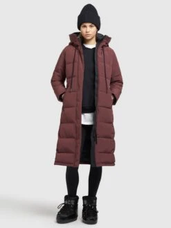 Khujo Manteaux Dhiver Manteau D’hiver Rugg Femme Rouge Carmin -Khujo Soldes Magasin c6da29c5b4c3c341faa3c5f87253d8ee