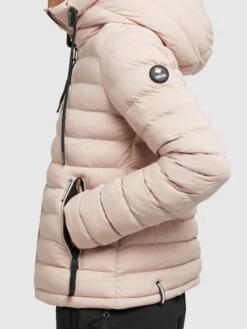 Khujo Vestes De Mi-saison Veste Mi-saison Lovina Femme Poudre -Khujo Soldes Magasin c6ef725240861edf0835093587fadaa2