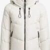 Khujo Vestes Dhiver Veste D’hiver Esila 3 Femme Blanc Naturel -Khujo Soldes Magasin c6f38b0a31115266bc4338bf670468f2
