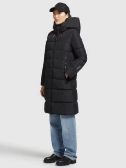 Khujo Manteaux Dhiver Manteau D’hiver Jilias Femme Noir -Khujo Soldes Magasin c761e782b0510b3486e5723b9a9fb58b