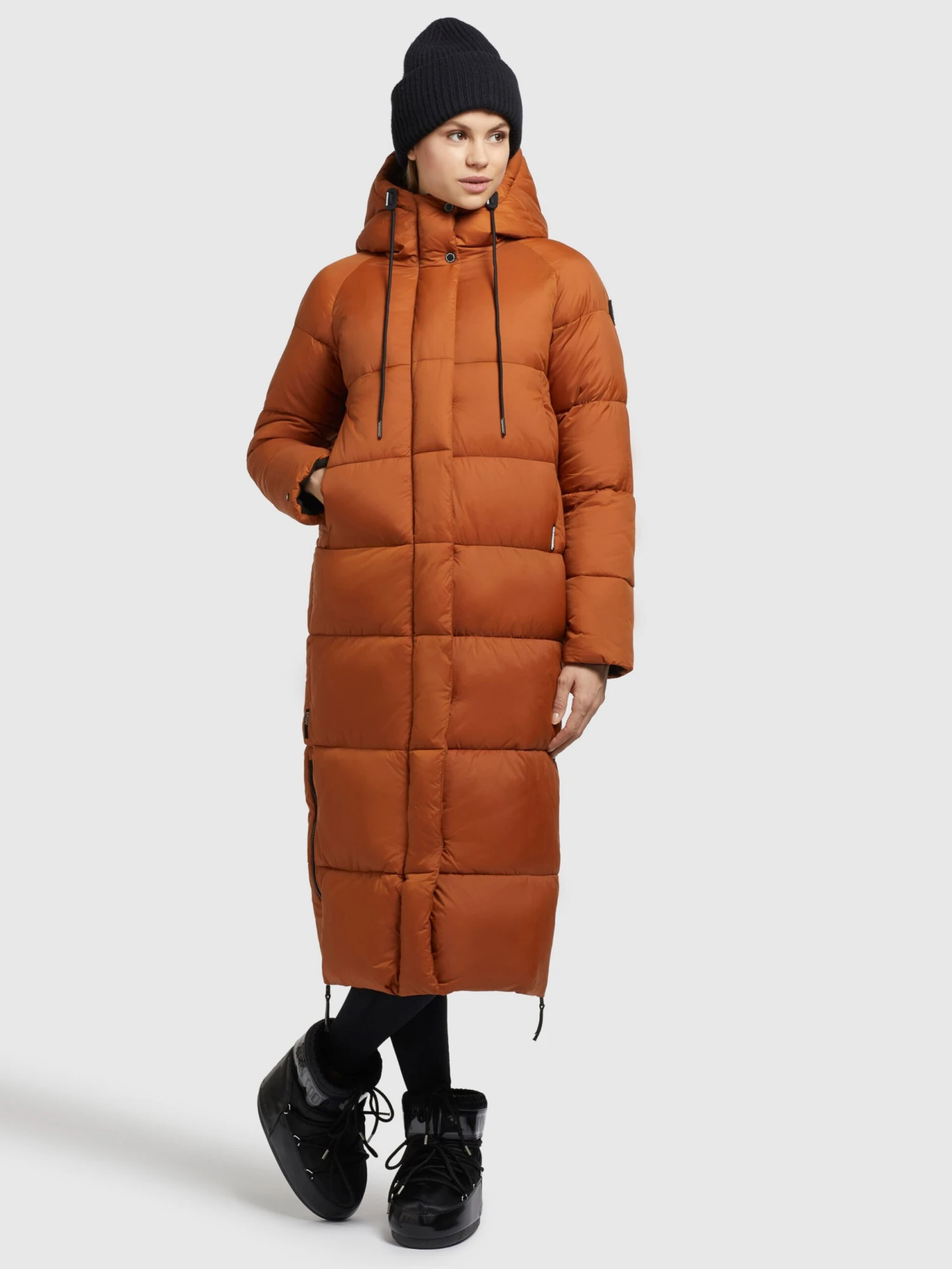 Khujo Manteaux Dhiver Manteau D’hiver LAMERA Femme Orange 5 Khujo Manteaux Dhiver Manteau D’hiver LAMERA Femme Orange – Image 3