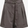 Khujo Shorts Loosefit Pantalon à Pince Elida Femme Anthracite -Khujo Soldes Magasin ca5bd175c296e67effd1232ef9801c7c