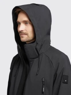 Khujo Vestes De Mi-saison Veste Mi-saison Adam Homme Noir -Khujo Soldes Magasin cbc24483276a0ef1c113595b5354432c