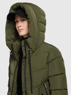 Khujo Manteaux De Mi-saison Manteau Mi-saison Klayd Femme Olive -Khujo Soldes Magasin cc3ab6d8d6b1e11ba87380b39ff5aac8