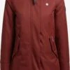 Khujo Parkas Parka Mi-saison Femme Rouge Rouille -Khujo Soldes Magasin cc7f136b15bf42e6b3dbab2a5a02d1da