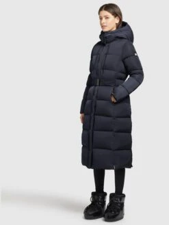 Khujo Manteaux Dhiver Manteau D’hiver Femme Bleu Nuit -Khujo Soldes Magasin cc8b726d58ed16251ccd092900719cd9