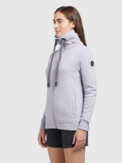 Khujo Sweats Zippés Veste De Survêtement Totsta Femme Lavande -Khujo Soldes Magasin cd9adf4afb09d56660bec7f0aaad2dfd