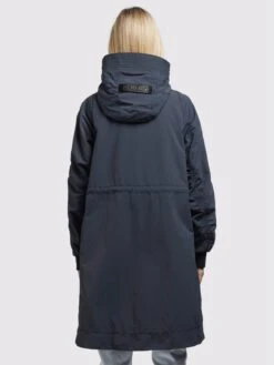 Khujo Manteaux De Mi-saison Manteau Mi-saison SILICA Femme Gris Foncé -Khujo Soldes Magasin cf68f28528618b22c50cc7e835cd56d9