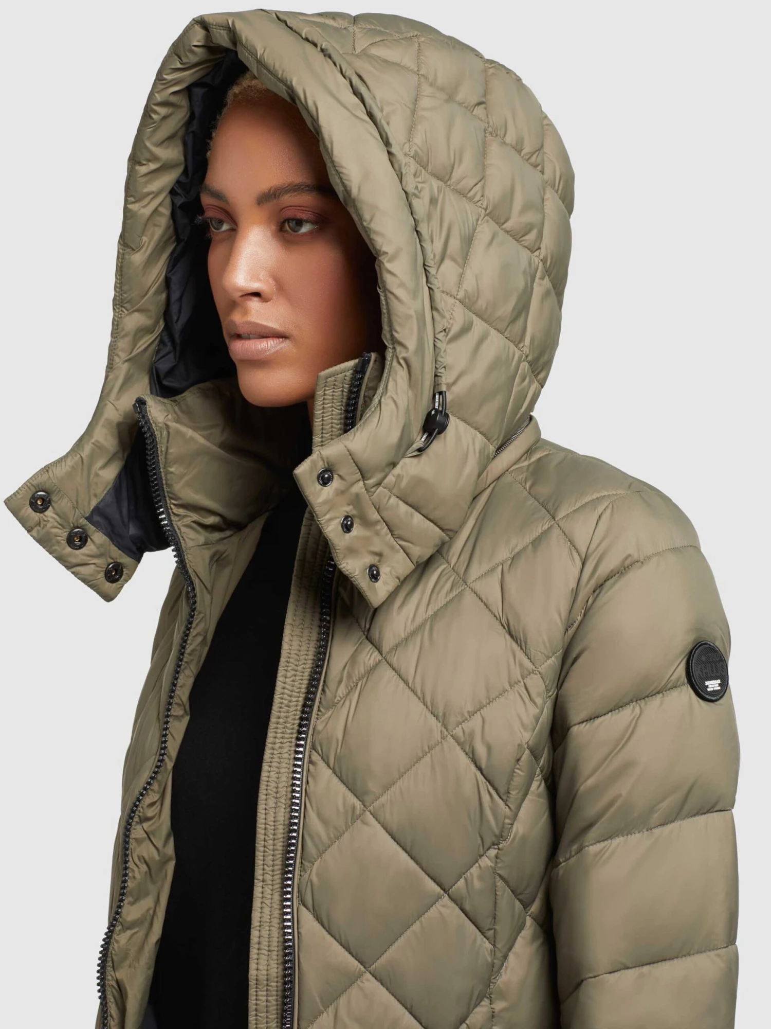 Khujo Manteaux De Mi-saison Manteau Mi-saison Aneth Femme Kaki 9 Khujo Manteaux De Mi-saison Manteau Mi-saison Aneth Femme Kaki – Image 7