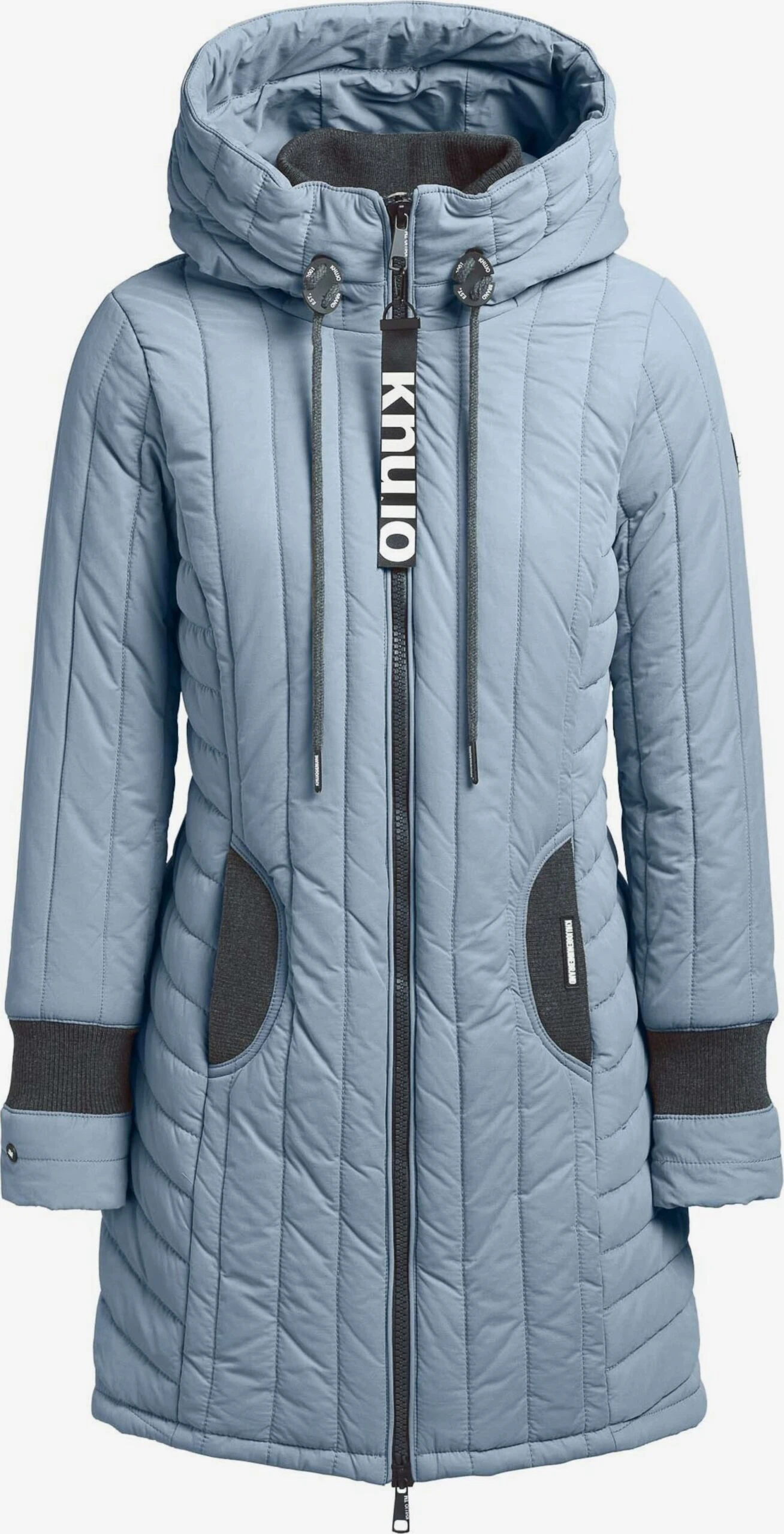 Khujo Manteaux De Mi-saison Manteau Mi-saison Jerry Femme Bleu Clair 3 Khujo Manteaux De Mi-saison Manteau Mi-saison Jerry Femme Bleu Clair