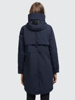 Khujo Manteaux De Mi-saison Manteau Mi-saison Adda2 Femme Bleu Foncé -Khujo Soldes Magasin d164adca43b7022bd787ba82c2807c4c