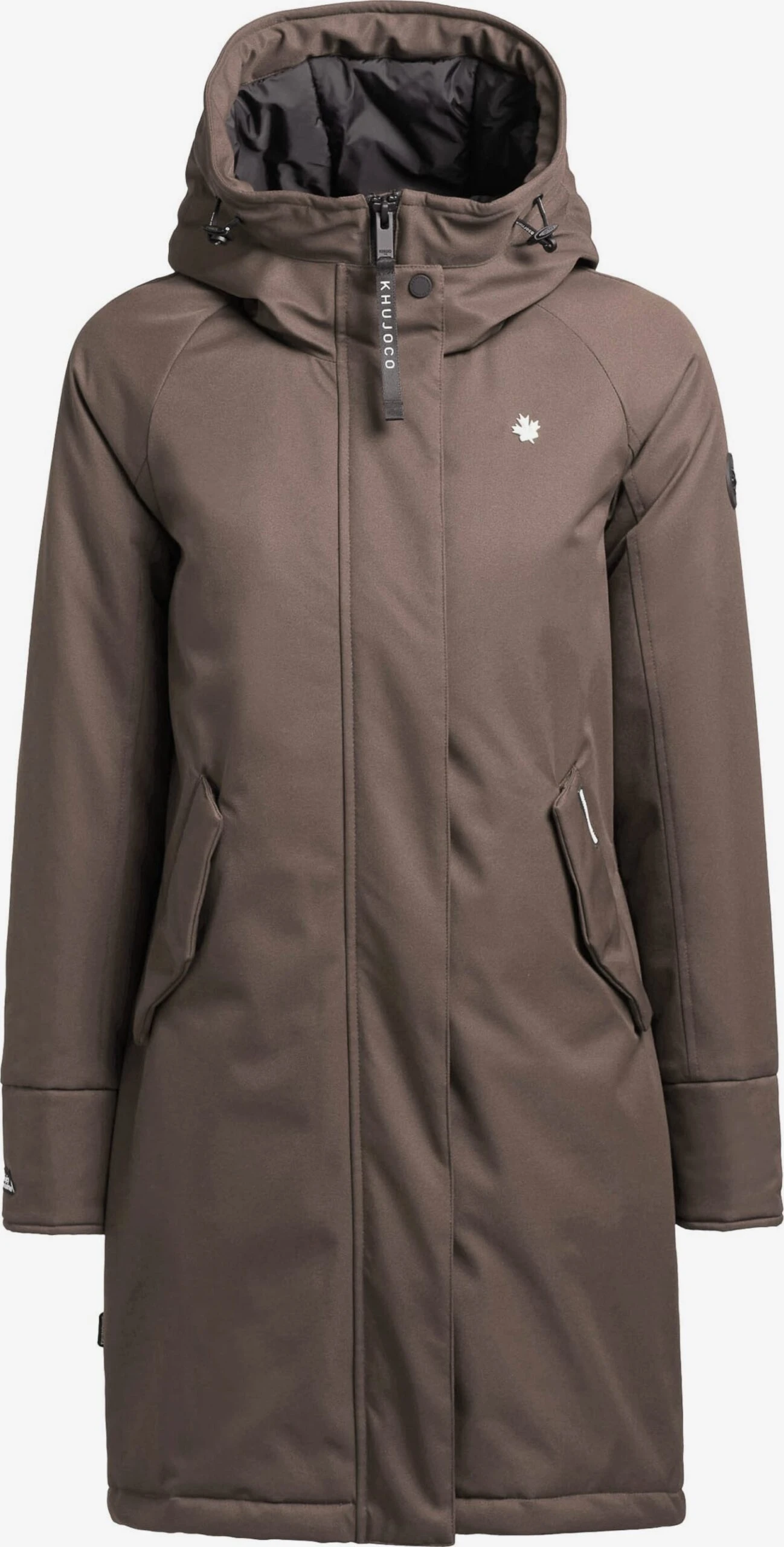 Khujo Parkas Parka Mi-saison LARIA Femme Marron 3 Khujo Parkas Parka Mi-saison LARIA Femme Marron