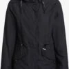 Khujo Parkas Parka Mi-saison FELINA Femme Noir