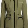 Khujo Parkas Parka Mi-saison Femme Olive -Khujo Soldes Magasin d3ebe60055772044642d1ef2ea7f2719