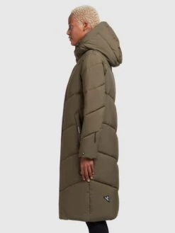 Khujo Manteaux Dhiver Manteau D’hiver Torino2 Femme Kaki -Khujo Soldes Magasin d45e30839b02bf29f0fc010899562479