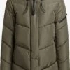 Khujo Vestes Dhiver Veste D’hiver Jordis Femme Kaki -Khujo Soldes Magasin d4f8a36e5f9e8b83571d2267191dd050