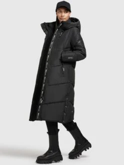 Khujo Manteaux De Mi-saison Manteau Mi-saison Sonje3 Femme Noir -Khujo Soldes Magasin d744544d1acb393b5f71846b0603f3ea