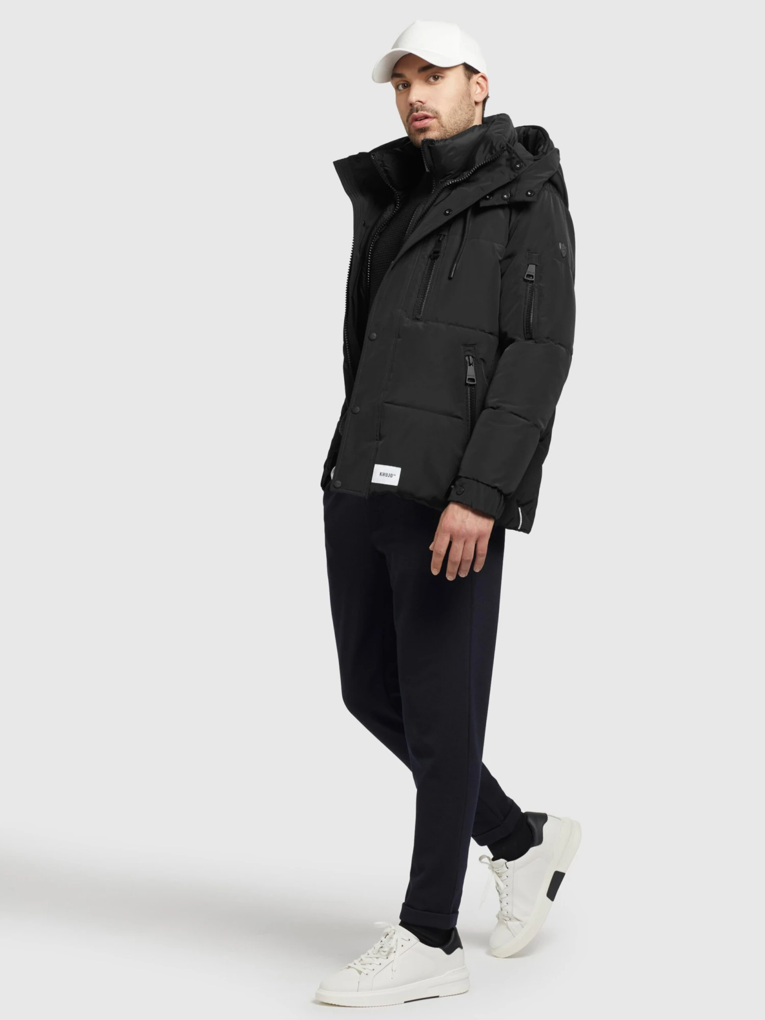 Khujo Vestes Dhiver Veste D’hiver Bizkit Homme Noir 5 Khujo Vestes Dhiver Veste D’hiver Bizkit Homme Noir – Image 3