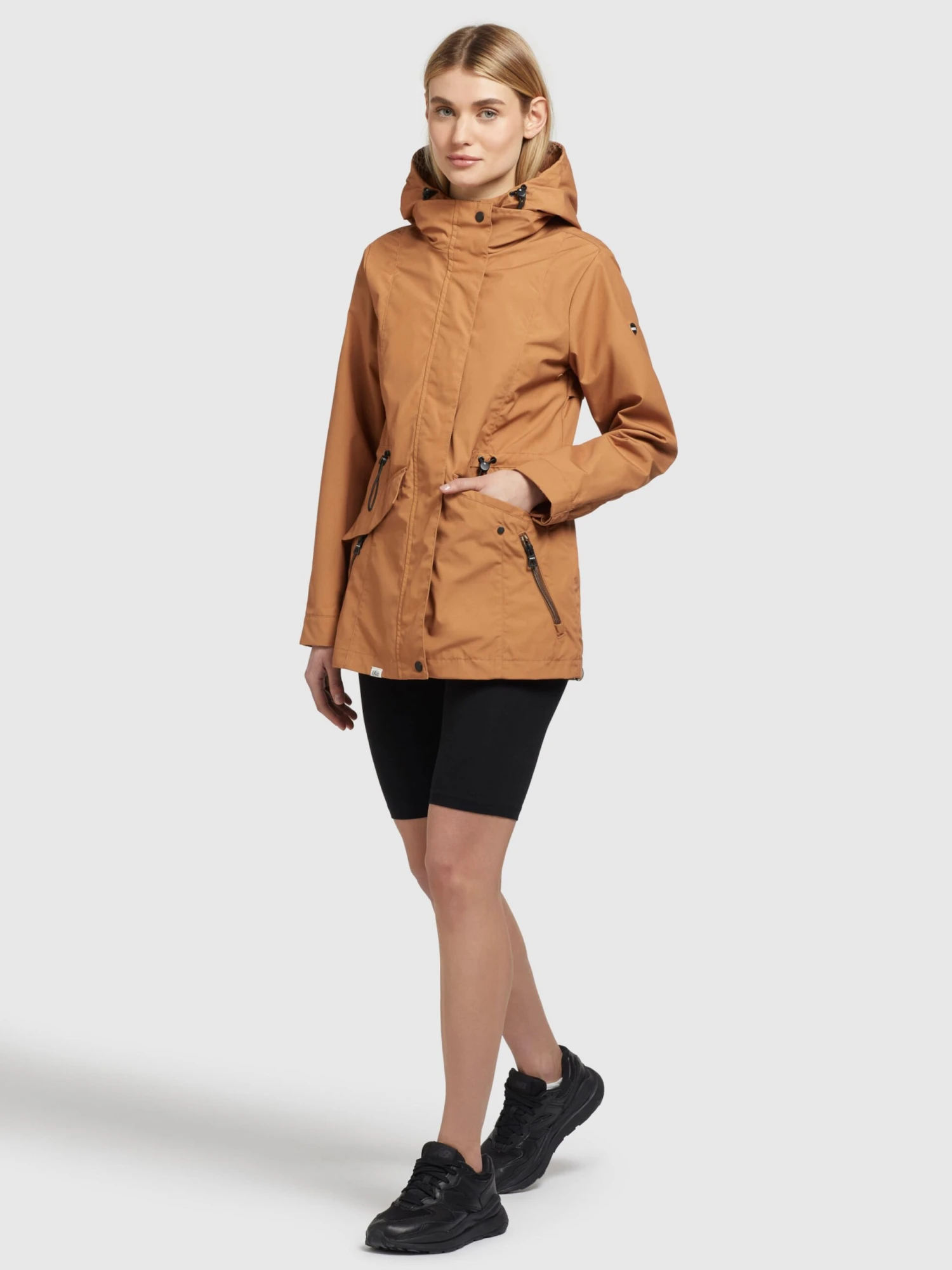 Khujo Parkas Parka Mi-saison FELINA Femme Camel 5 Khujo Parkas Parka Mi-saison FELINA Femme Camel – Image 3