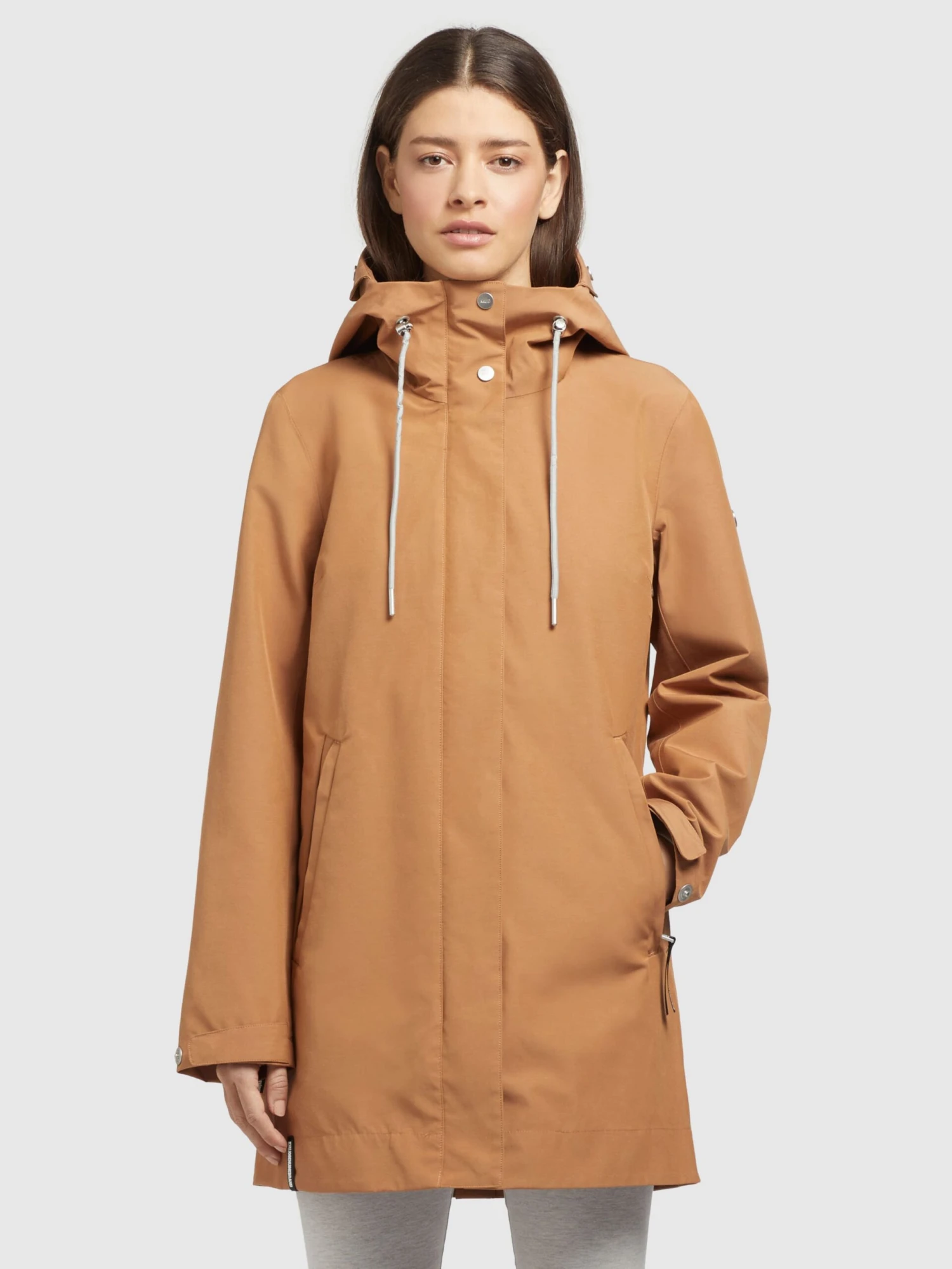 Khujo Manteaux De Mi-saison Manteau Mi-saison Artisa Femme Beige 4 Khujo Manteaux De Mi-saison Manteau Mi-saison Artisa Femme Beige – Image 2