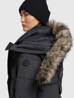 Khujo Manteaux Dhiver Manteau D’hiver LOLL Femme Anthracite 17 Khujo Manteaux Dhiver Manteau D’hiver LOLL Femme Anthracite -Khujo Soldes Magasin dbafb3daa4ef3746d0df594ee5610b65