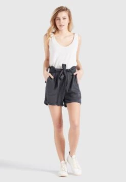 Khujo Shorts Loosefit Pantalon Poppy Femme Gris Foncé -Khujo Soldes Magasin dc1413785496933ca195adb733ddfbe6