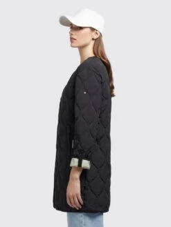 Khujo Manteaux De Mi-saison Manteau Mi-saison SIRA Femme Noir -Khujo Soldes Magasin dc69a8c9a1f0f334dcb92b5ea557178c