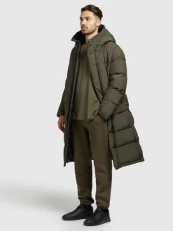 Khujo Manteaux Dhiver Manteau D’hiver Pato Homme Olive -Khujo Soldes Magasin dc94547db30a1f74ef2b2603eee9464e