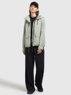 Khujo Vestes De Mi-saison Veste Mi-saison BLAIR Femme Vert Pastel -Khujo Soldes Magasin dffdd1c32c8e18907ecd1239d5495089