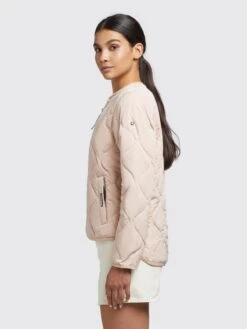 Khujo Vestes De Mi-saison Veste Mi-saison Alma Femme Rose Clair -Khujo Soldes Magasin e04eb53fcea2291bda9968bf0b04d97a