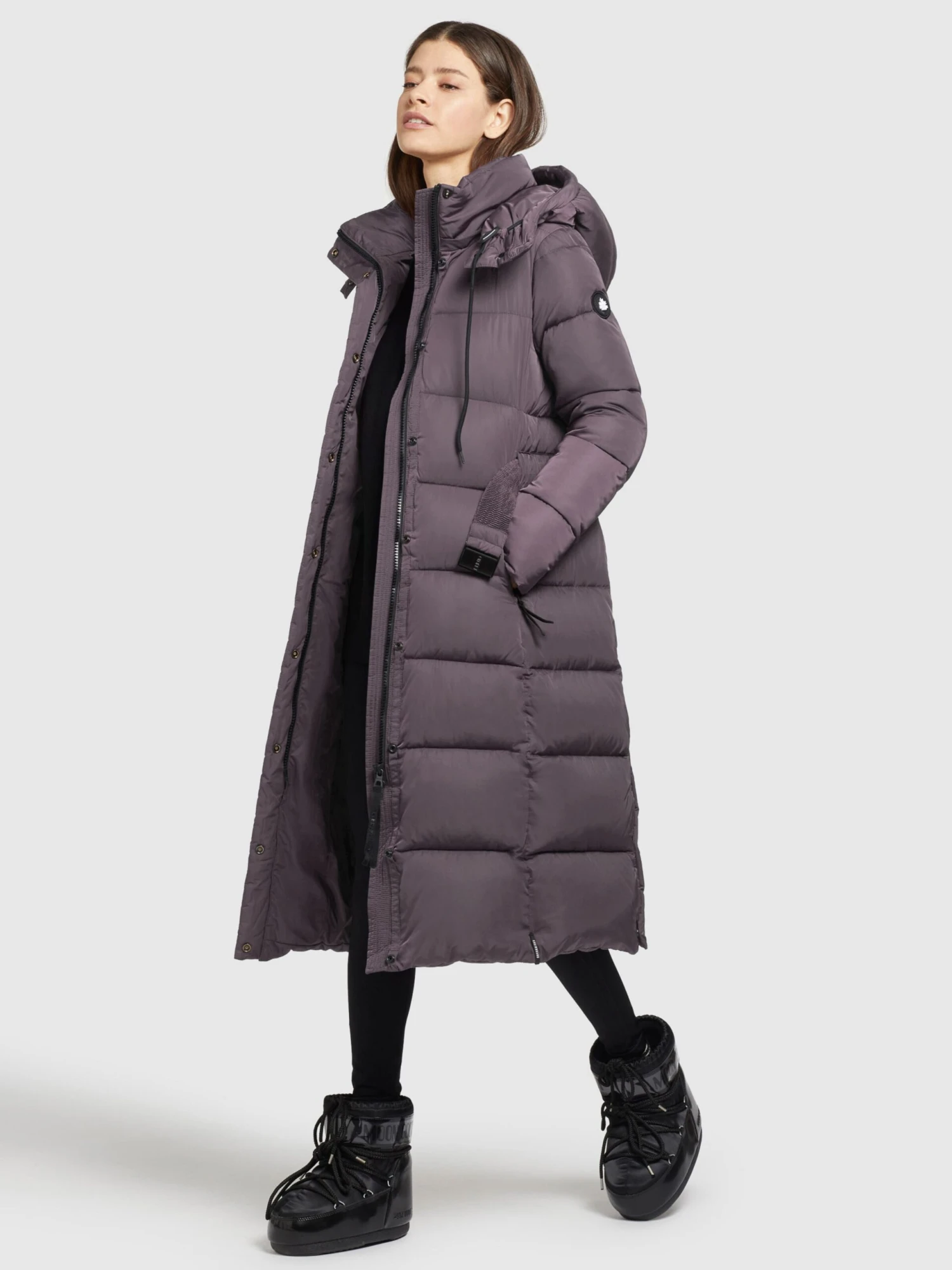Khujo Manteaux Dhiver Manteau D’hiver HAZELLE Femme Mauve 8 Khujo Manteaux Dhiver Manteau D’hiver HAZELLE Femme Mauve – Image 6
