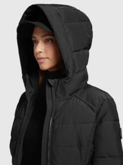 Khujo Manteaux Courts Manteau Mi-saison Amaray Femme Noir 17 Khujo Manteaux Courts Manteau Mi-saison Amaray Femme Noir -Khujo Soldes Magasin e0bec83621b46a8d1a335615919e0a87