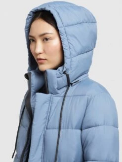 Khujo Manteaux Dhiver Manteau D’hiver Julina Femme Bleu Clair -Khujo Soldes Magasin e0c3855934819179a30a6e5f6745e73b