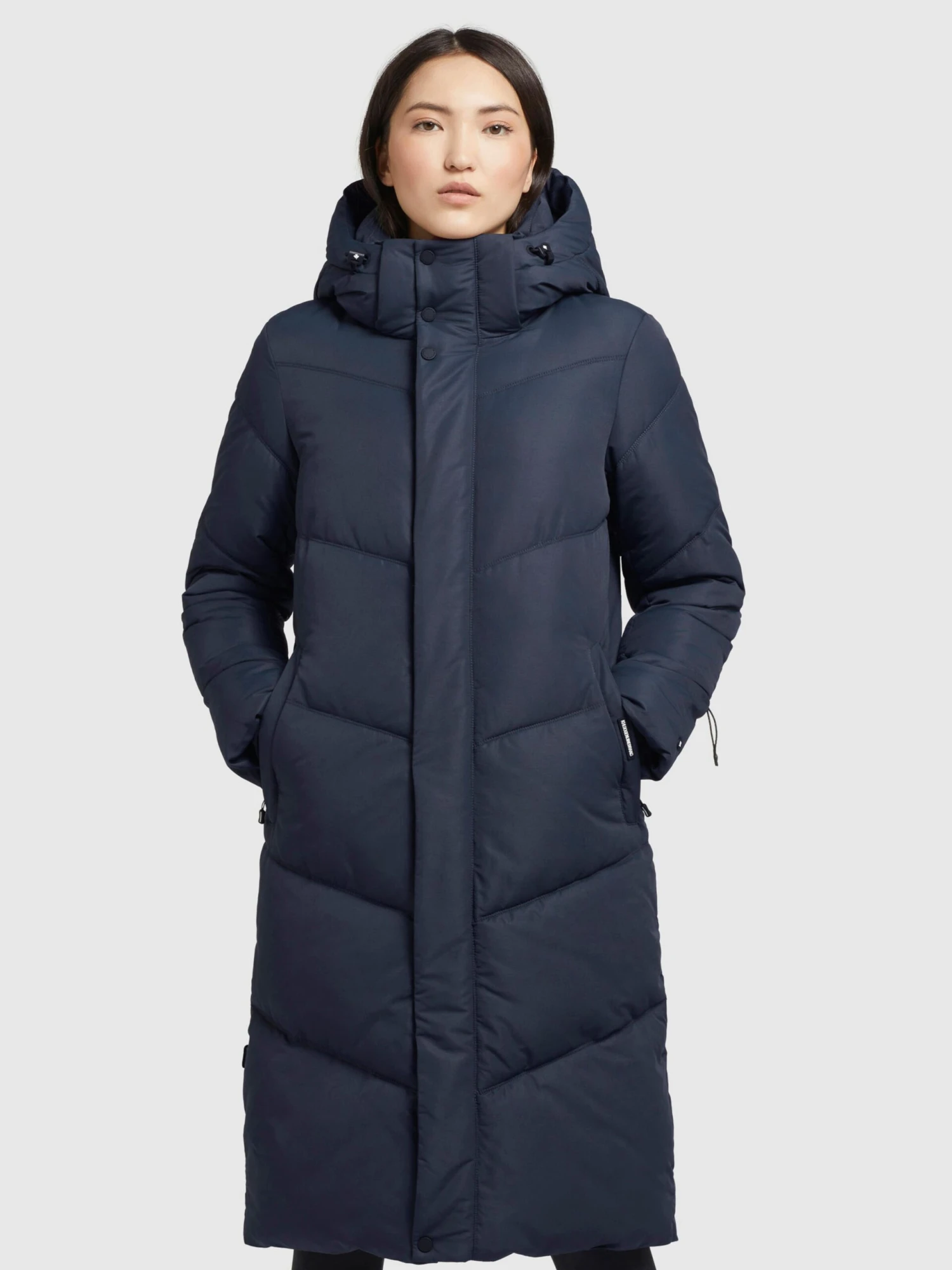 Khujo Manteaux Dhiver Manteau D’hiver Torino 3 Femme Bleu Foncé 4 Khujo Manteaux Dhiver Manteau D’hiver Torino 3 Femme Bleu Foncé – Image 2