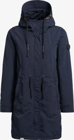 Khujo Manteaux De Mi-saison Manteau Mi-saison Adda2 Femme Bleu Foncé