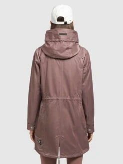 Khujo Parkas Parka Mi-saison ONDA2 Femme Marron -Khujo Soldes Magasin e4ccdc708b6c72b2fcc82c0589824d08