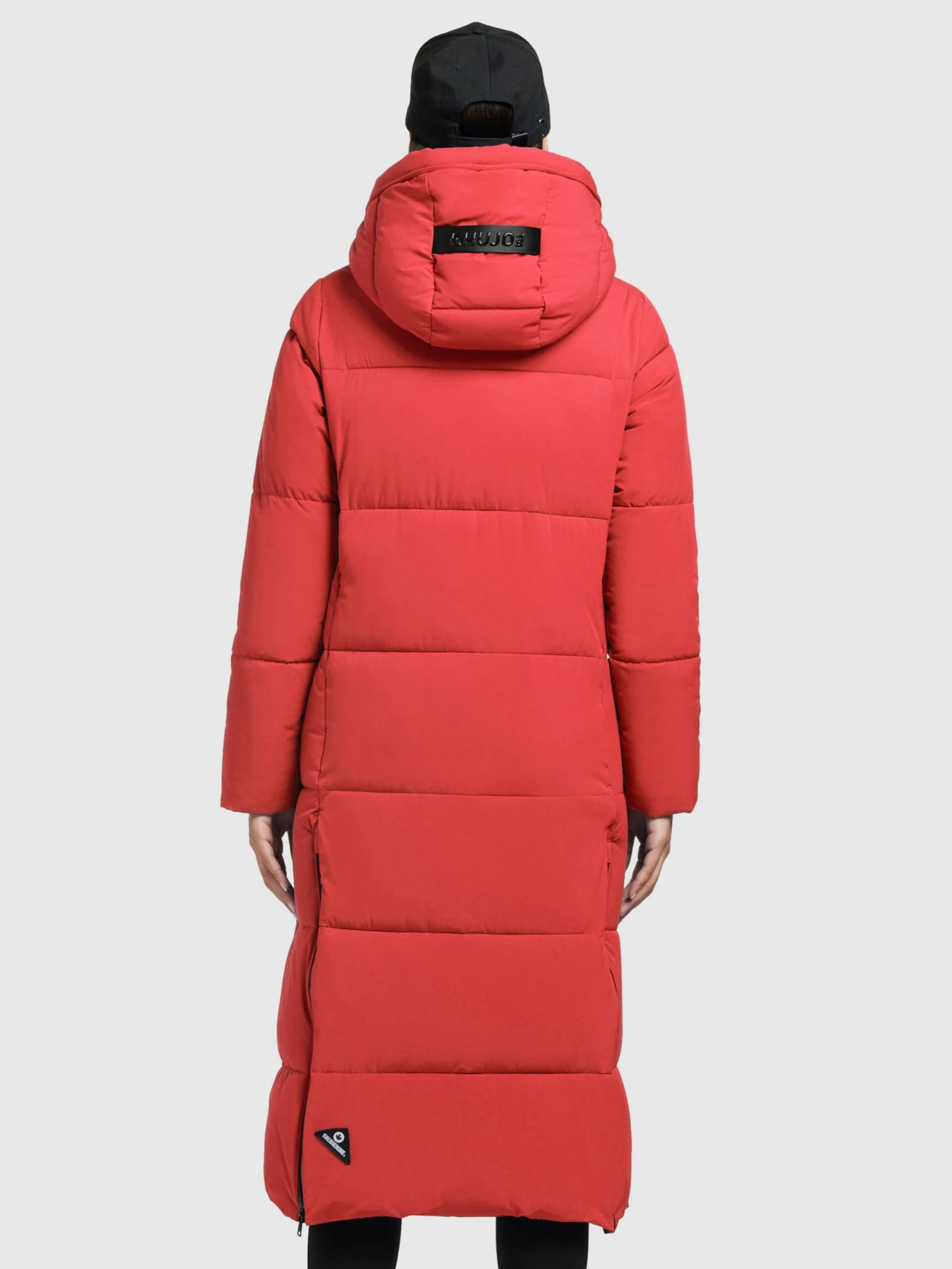 Khujo Manteaux De Mi-saison Manteau Mi-saison Melona Femme Rouge 6 Khujo Manteaux De Mi-saison Manteau Mi-saison Melona Femme Rouge – Image 4