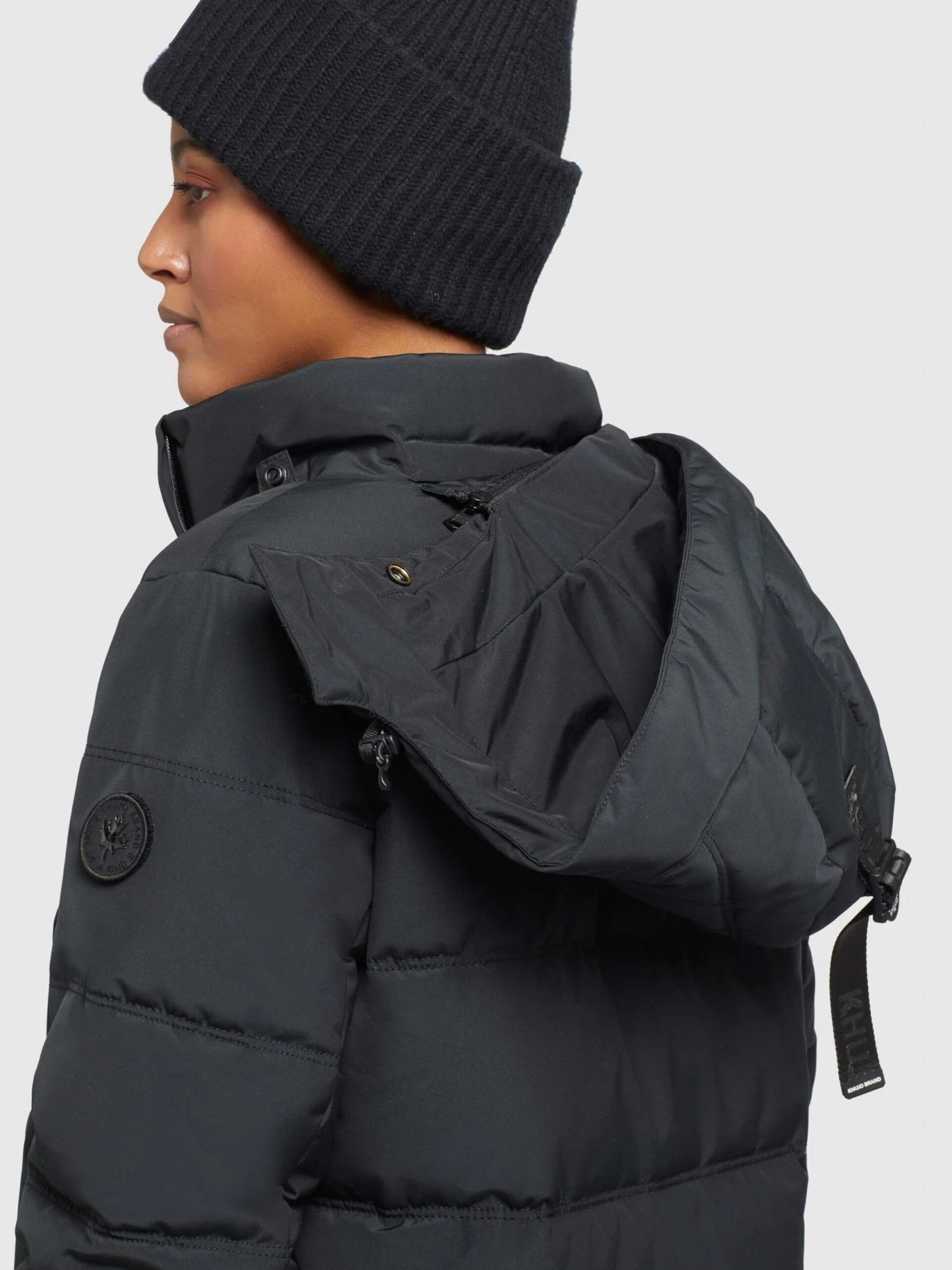 Khujo Manteaux Dhiver Manteau D’hiver Kleo Femme Noir 10 Khujo Manteaux Dhiver Manteau D’hiver Kleo Femme Noir – Image 8