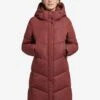 Khujo Manteaux Dhiver Manteau D’hiver Limetta Femme Rouge Rouille -Khujo Soldes Magasin e564d2503859700b79c564655555243b
