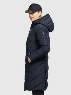 Khujo Manteaux De Mi-saison Manteau Mi-saison Mugg Femme Bleu Marine -Khujo Soldes Magasin e58861e516853078909e58f291e4f631