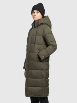 Khujo Manteaux Dhiver Manteau D’hiver Julina Femme Kaki -Khujo Soldes Magasin e61a770c8240f6d6ae0f734734e5b76a