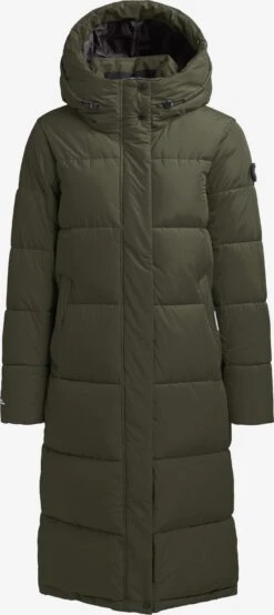 Khujo Manteaux Dhiver Manteau D’hiver Tione Femme Vert Foncé