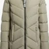 Khujo Vestes Dhiver Veste D’hiver FORMIN Femme Vert / Kaki -Khujo Soldes Magasin e745be1b8685e110932d508856c220a8