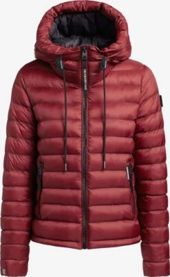 Khujo Vestes Dhiver Veste D’hiver Lona Shine Femme Rouge Rouille