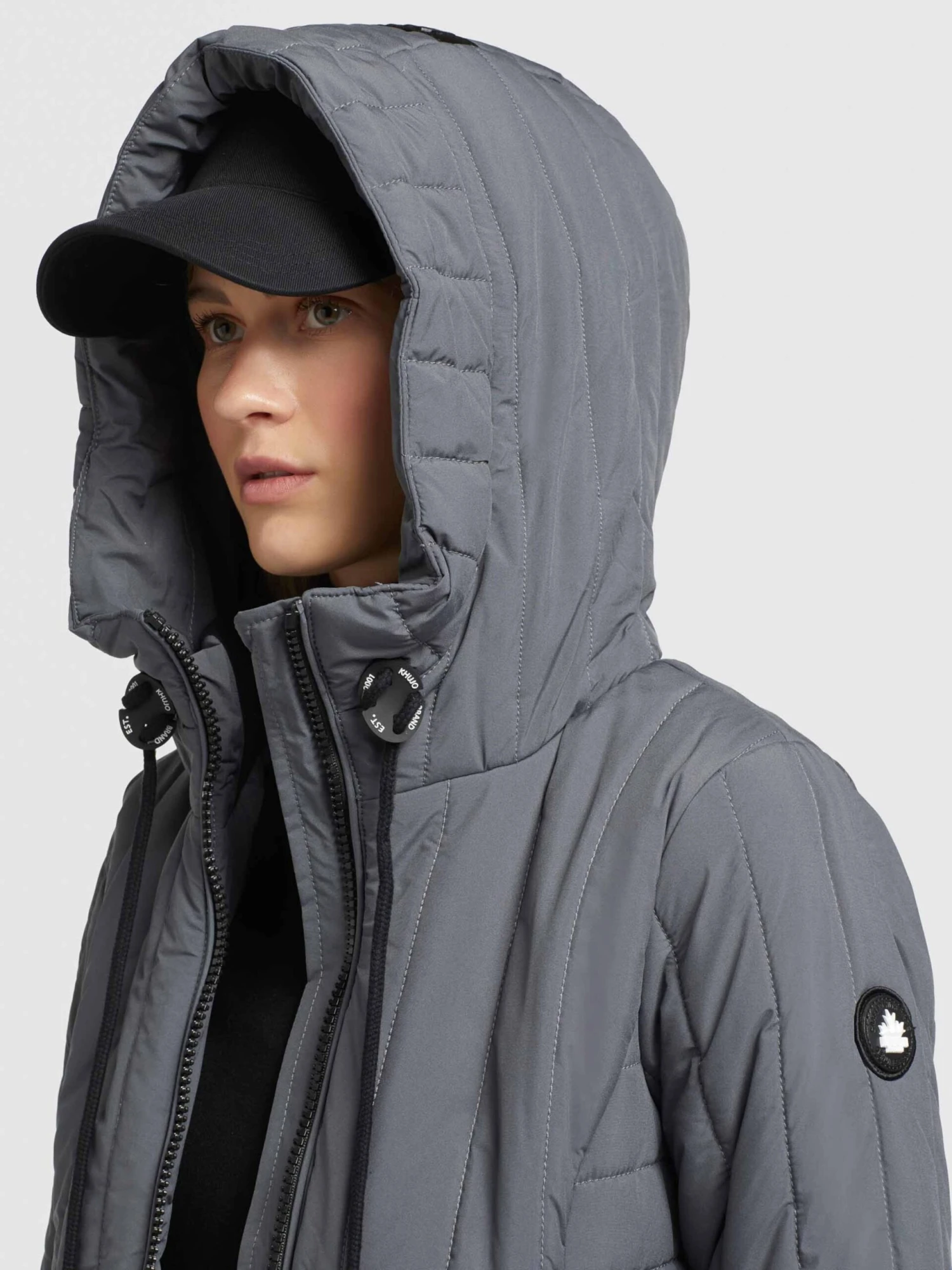 Khujo Vestes Dhiver Veste D’hiver Tweety Femme Gris 9 Khujo Vestes Dhiver Veste D’hiver Tweety Femme Gris – Image 7