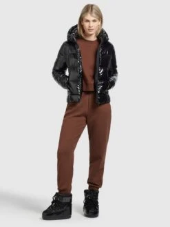 Khujo Vestes Dhiver Veste D’hiver Fala Femme Noir -Khujo Soldes Magasin e8c604c511d434f5f3d7194df8d979ef