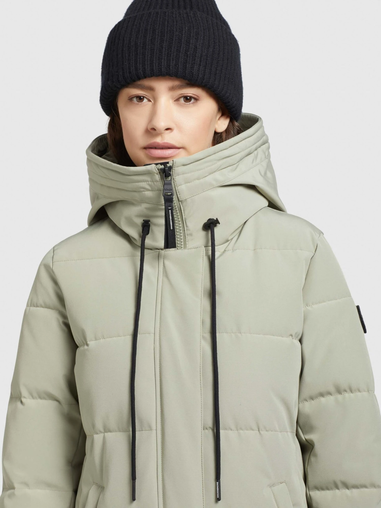 Khujo Manteaux Dhiver Manteau D’hiver LOLL Femme Vert Pastel 9 Khujo Manteaux Dhiver Manteau D’hiver LOLL Femme Vert Pastel – Image 7