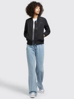 Khujo Vestes De Mi-saison Veste Mi-saison Stence2 Femme Noir -Khujo Soldes Magasin e9ddbd10ae989571fe81397d3ffc1b70